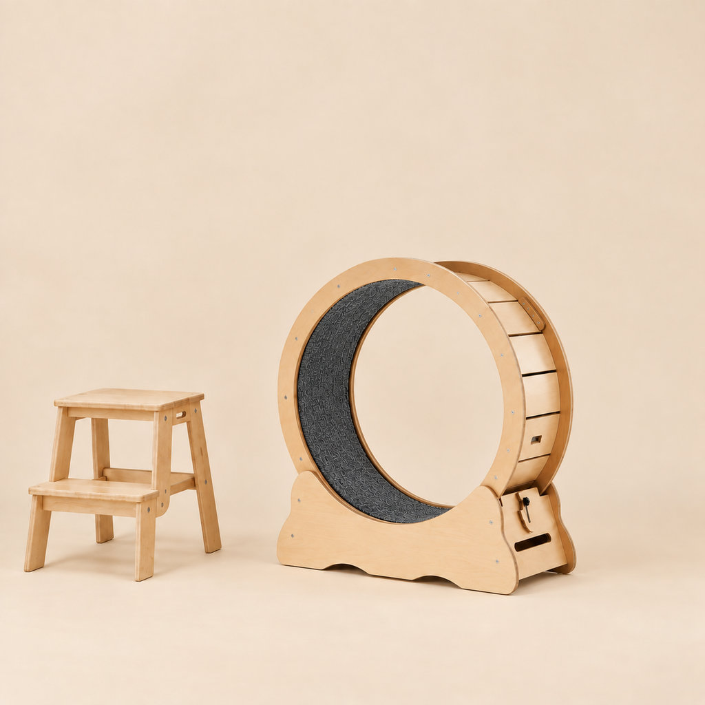 Roue pour chat S — format compact pour petits chats