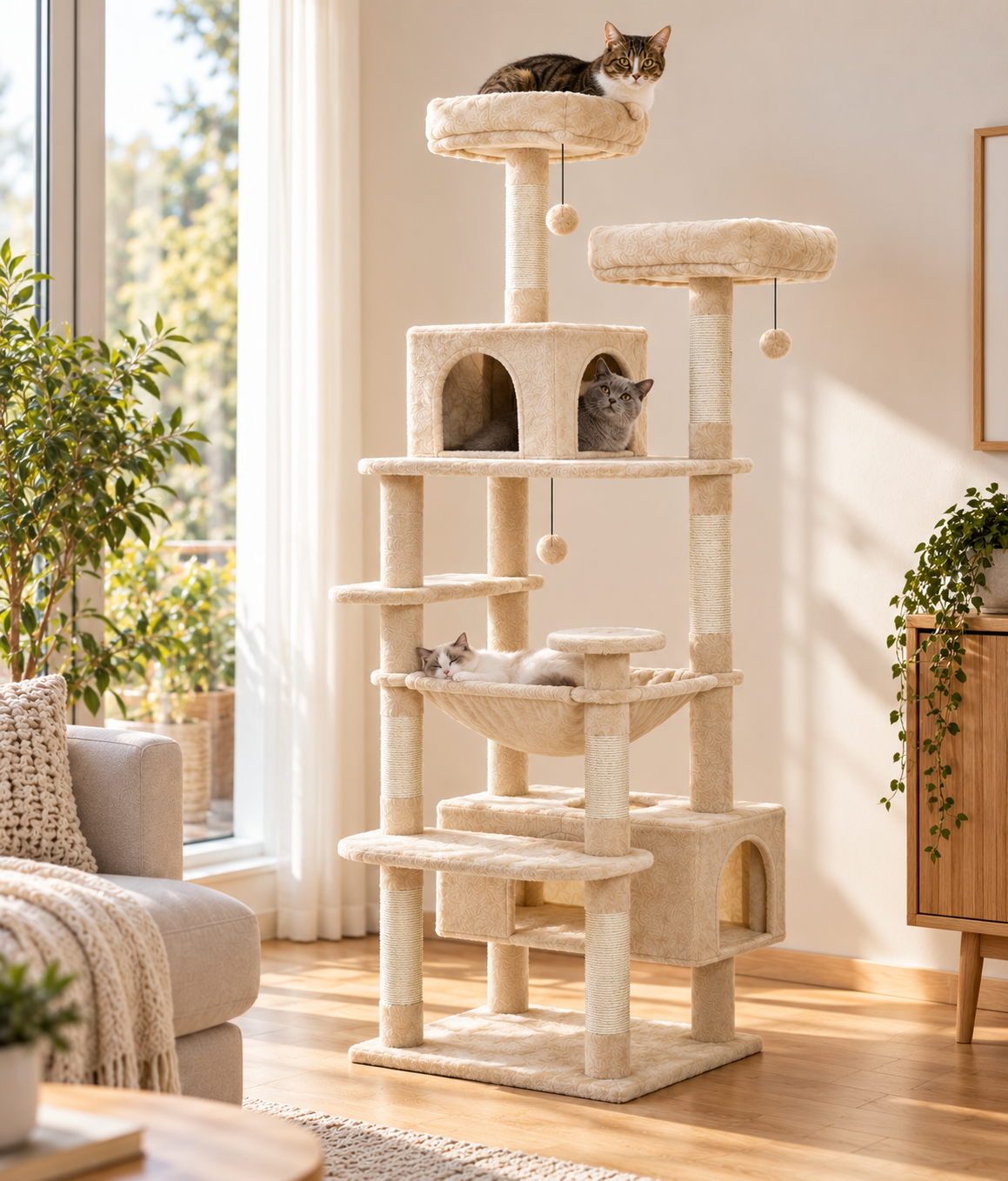 Arbre à chat Panorama